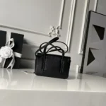 Chanel Women Small Flap Bag Grained Shiny Calfskin & Gold-Tone Metal-Black