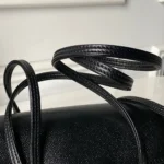 Chanel Women Small Flap Bag Grained Shiny Calfskin & Gold-Tone Metal-Black