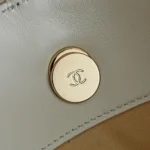 Chanel Women Small Shopping Bag Braided Straw Lambskin & Gold-Tone Metal