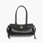 Chanel Women Small Shopping Bag Grained Calfskin & Gold-Tone Metal