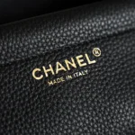 Chanel Women Small Shopping Bag Grained Calfskin & Gold-Tone Metal
