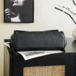 Chanel Women Small Shopping Bag Grained Calfskin & Gold-Tone Metal