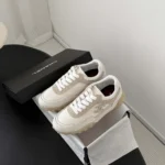 Chanel Women Sneakers Mixed Fibers Suede Calfskin Calfskin-G47269