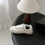 Chanel Women Sneakers Mixed Fibers Suede Calfskin Calfskin-G47269