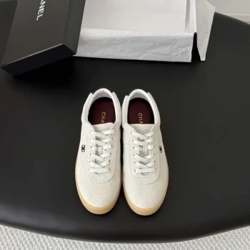 Chanel Women Sneakers Suede Calfskin Calfskin-G47271B24498