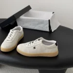 Chanel Women Sneakers Suede Calfskin Calfskin-G47271B24498