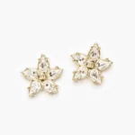 Chanel Women Stud-Earrings-Metal-Strass ABH632B24206