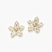 Chanel Women Stud-Earrings-Metal-Strass ABH632B24206