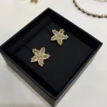 Chanel Women Stud-Earrings-Metal-Strass ABH632B24206