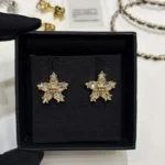 Chanel Women Stud-Earrings-Metal-Strass ABH632B24206