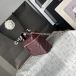 Chanel Women Vanity With Chain Grained Shiny Calfskin & Gold-Tone Metal