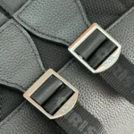 Dior Men CD Icon Zipped Backpack Gris Flanelle Matte Grained Calfskin
