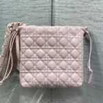 Dior Women Adiorable Mini Bucket Bag Soupir Pink Cannage Lambskin S2611OUQA