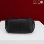 Dior Women Bow Pouch Black Supple Lambskin S3900OQWC