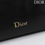 Dior Women Bow Pouch Black Supple Lambskin S3900OQWC