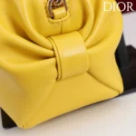 Dior Women Bow Pouch Buttercup Supple Lambskin S3900OQWC