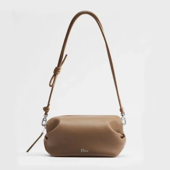 Dior Women Bow Pouch Camel Supple Lambskin S3900PQWC