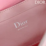 Dior Women Bow Pouch Rose Songe Supple Lambskin S3900OQWC