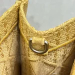 Dior Women Large Dior Book Tote Natural Raffia-Effect Cannage Embroidery M1349OEQY