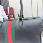 Gucci Unisex Borsetto Large Boston Bag-Black 866734AAGIQ