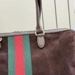 Gucci Unisex Borsetto Large Boston Bag-Dark Brown 866734AAGIR