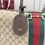 Gucci Unisex Borsetto Large Boston Bag-Dark Brown ‎866734FAFV9