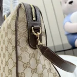 Gucci Unisex Borsetto Large Boston Bag-Dark Brown ‎866734FAFV9
