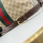 Gucci Unisex Borsetto Large Boston Bag-Dark Brown ‎866734FAFV9