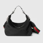 Gucci Unisex Brera Medium Crossbody Bag-Black 866938AAGDQ