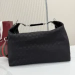 Gucci Unisex Brera Medium Crossbody Bag-Black 866938AAGDQ