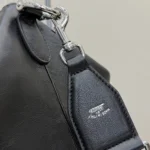 Gucci Unisex Brera Medium Crossbody Bag-Black 866938FAFWA