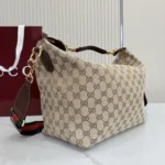 Gucci Unisex Brera Medium Crossbody Bag-Dark Brown 866938FAFV9