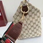 Gucci Unisex Brera Medium Crossbody Bag-Dark Brown 866938FAFV9