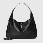 Gucci Unisex Jackie 1961 Large Crossbody Bag-Black 863279AAGGU