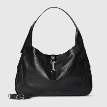 Gucci Unisex Jackie 1961 Large Crossbody Bag-Black 863279AAGGU