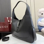 Gucci Unisex Jackie 1961 Large Crossbody Bag-Black 863279AAGGU
