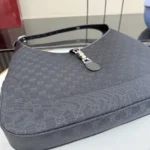 Gucci Unisex Jackie 1961 Large Crossbody Bag-Black 863279FAFV4