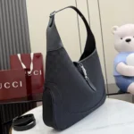 Gucci Unisex Jackie 1961 Large Crossbody Bag-Black 863279FAFV4