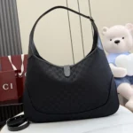 Gucci Unisex Jackie 1961 Large Crossbody Bag-Black 863279FAFV4