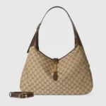 Gucci Unisex Jackie 1961 Large Crossbody Bag-Dark Brown 863279FAFV2