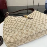 Gucci Unisex Jackie 1961 Large Crossbody Bag-Dark Brown 863279FAFV2