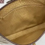 Gucci Unisex Jackie 1961 Large Crossbody Bag-Dark Brown 863279FAFV2