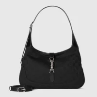 Gucci Unisex Jackie 1961 Medium Shoulder Bag-Black 863136FAFV4