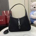Gucci Unisex Jackie 1961 Medium Shoulder Bag-Black 863136FAFV4