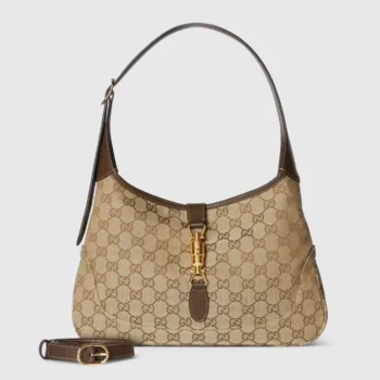 Gucci Unisex Jackie 1961 Medium Shoulder Bag-Dark Brown 863136FAFV2