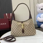 Gucci Unisex Jackie 1961 Medium Shoulder Bag-Dark Brown 863136FAFV2