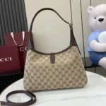 Gucci Unisex Jackie 1961 Medium Shoulder Bag-Dark Brown 863136FAFV2