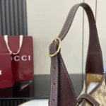 Gucci Unisex Jackie 1961 Medium Shoulder Bag-Dark Brown 863136FAFV2