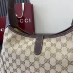 Gucci Unisex Jackie 1961 Medium Shoulder Bag-Dark Brown 863136FAFV2