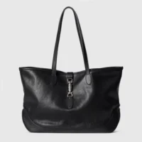 Gucci Unisex Jackie Medium Tote Bag-Black 867015AAGA7